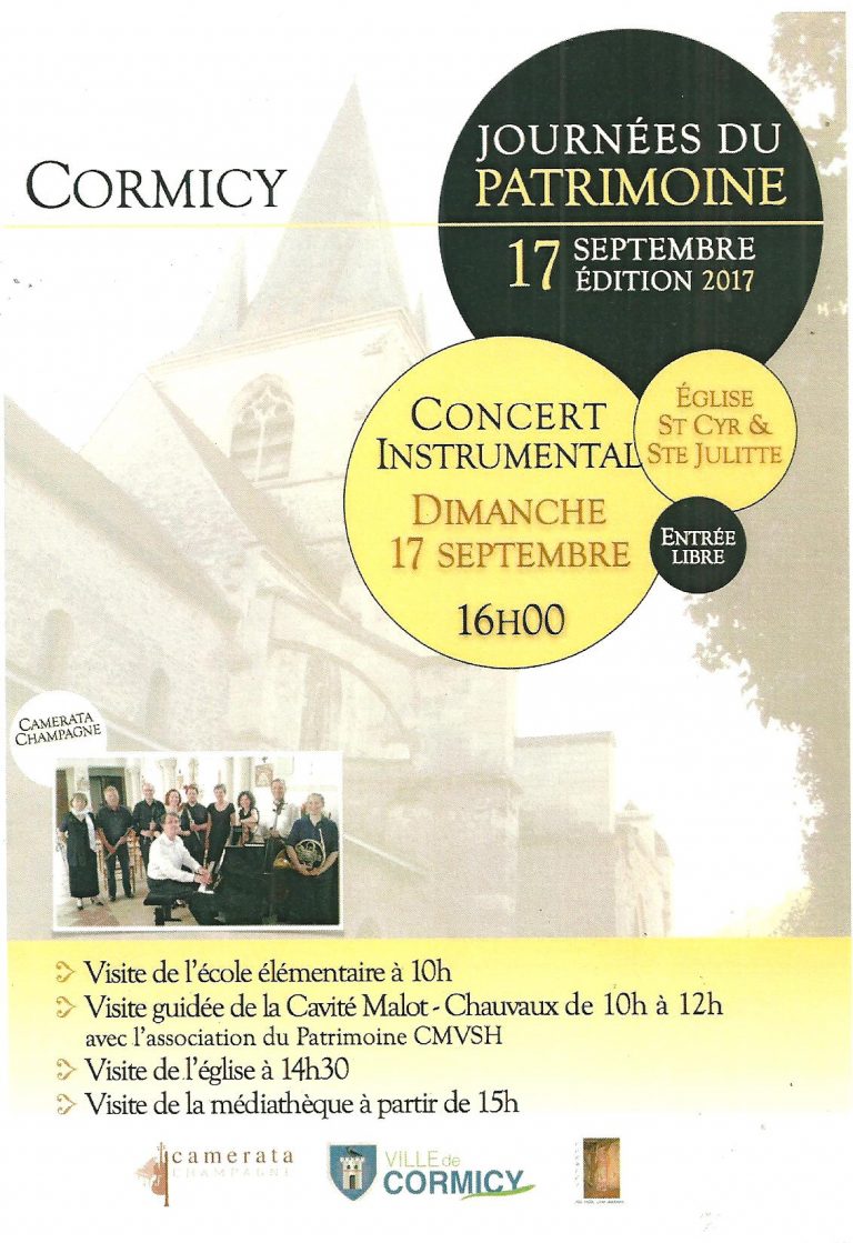Journées du patrimoine 2017