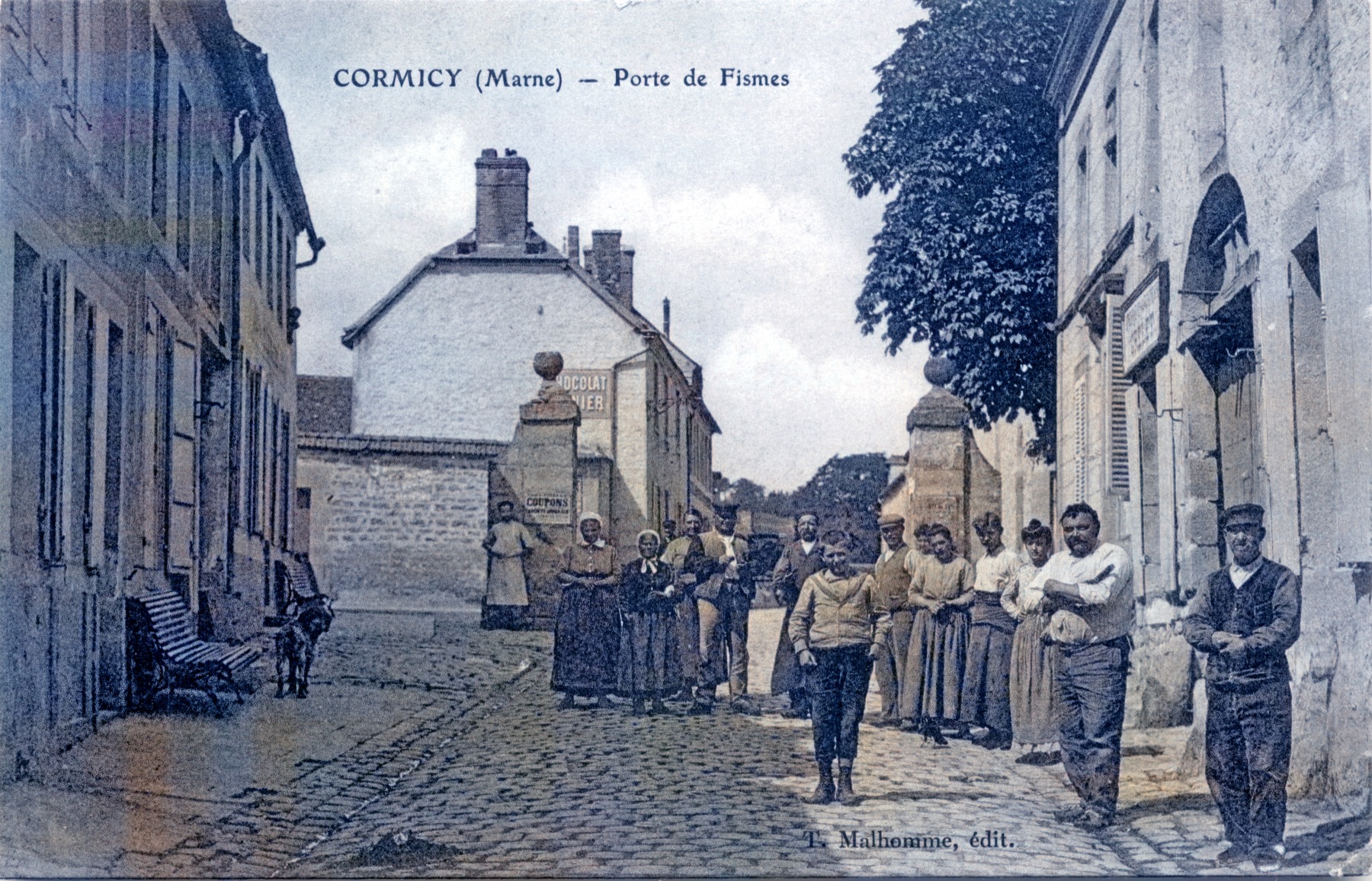 La porte de Fismes — mars 1911