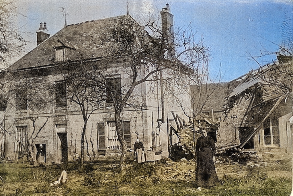 La maison des religieuses — juin 1915
