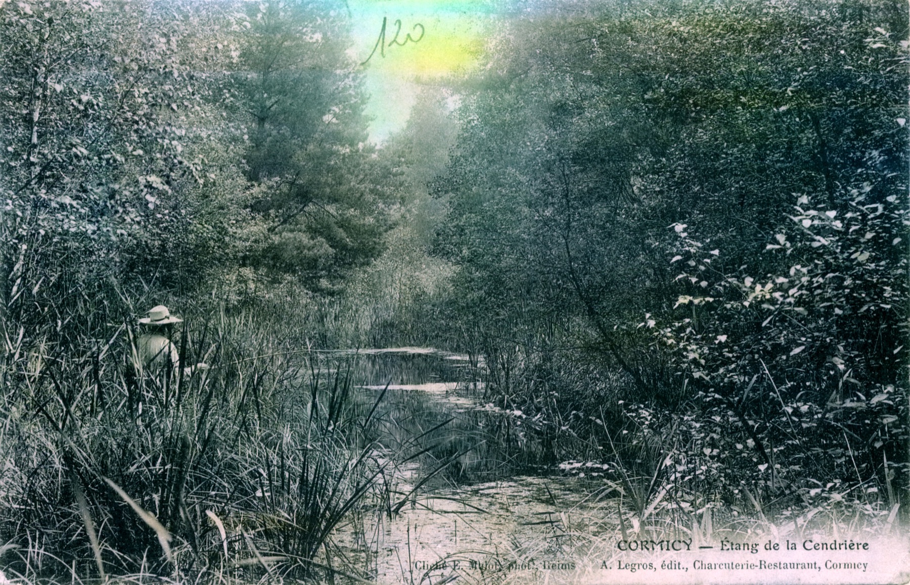 L’étang de la Cendrière — octobre 1906